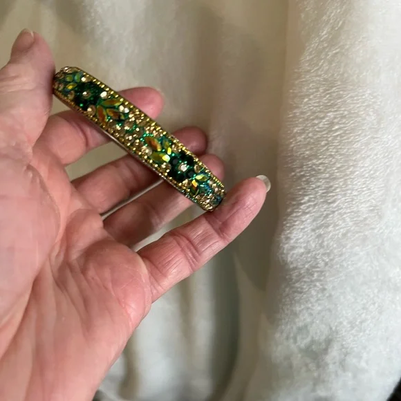 Jade ❗️ bracelet and rhinestone set - Picture 4 of 9